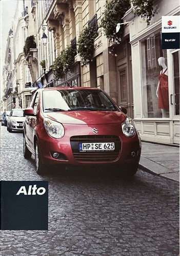 Suzuki alto prospekt brochure - prospekt,