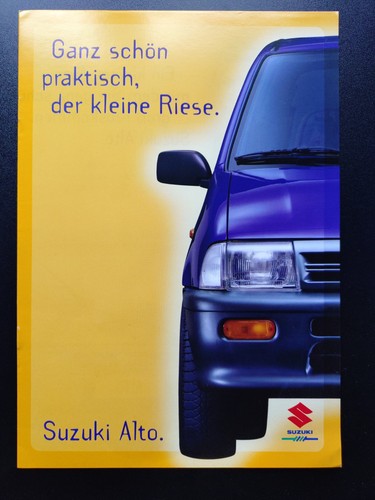 Suzuki alto prospekt 1996 - alto, 8.1996